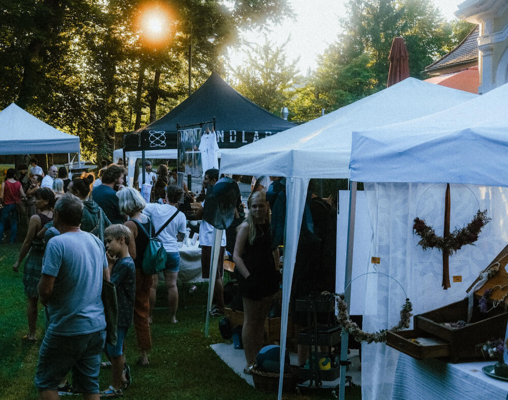 Aussteller am Kreativmarkt