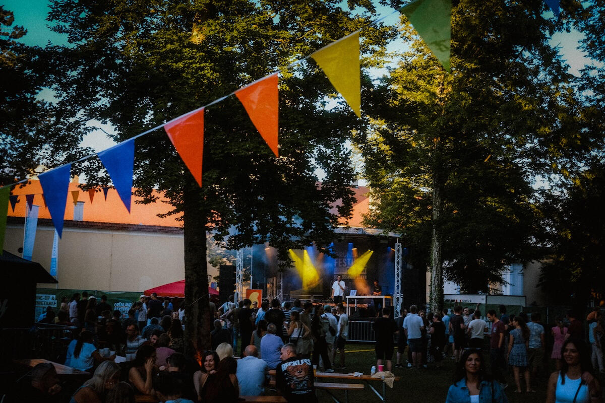 Kulturzone im Schlosspark Steyr Kulturzone im Schlosspark Steyr